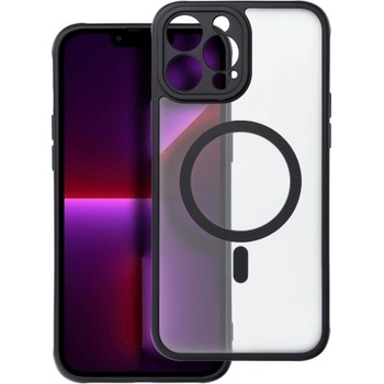 Apple Силиконов калъф кейс Full Matte MagSafe за iPhone 13 Pro Max, черен