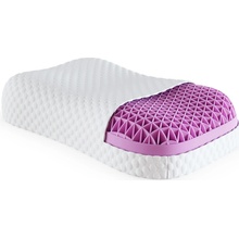 FDM Ergonomický polštář Aura Plus bílý 58x33
