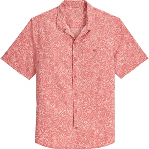 Royal Robbins Мъжка риза с копчета Royal Robbins Salathe Sun Shirt S/S Shirt - Dusty Cedar Solar Pt (033-3228-0111)
