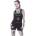 HEARTLESS Дамски къси панталони Heartless - MAIA DUNGAREES - ЧЕРЕН - POI862