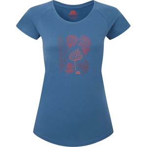 Mountain Equipment Дамска тениска Mountain Equipment Women's Leaf Tee T-shirt - Stellar Blue - размер 40 (EU) (916-5949-0414)