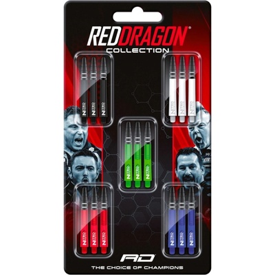 Red Dragon Sada násadek Nitrotech medium - Collection Card