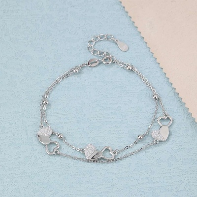 Jan Kos jewellery stříbrný náramek MHT-2344/SW17-20