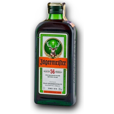 Jägermeister 0,1 l (čistá fľaša)