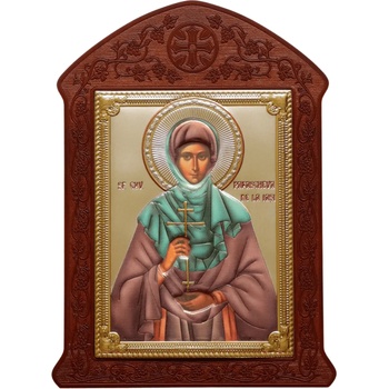 Image 1 of Света Петка с mdf дърворезба (is31750-d)