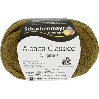 Schachenmayr Alpaca Classico 71 Olivová