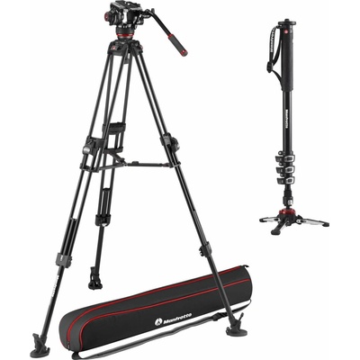 Manfrotto 504X + Alu Fast Twin