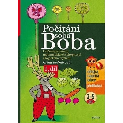 Edika Počítání soba Boba 1. díl - Jiřina Bednářová