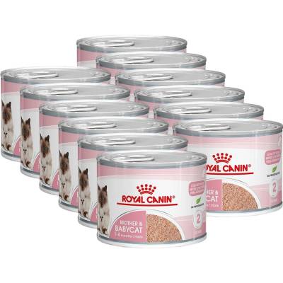 Royal Canin Babycat Instinctive консерва за кърмещи котки и котенца 12 x 195 g