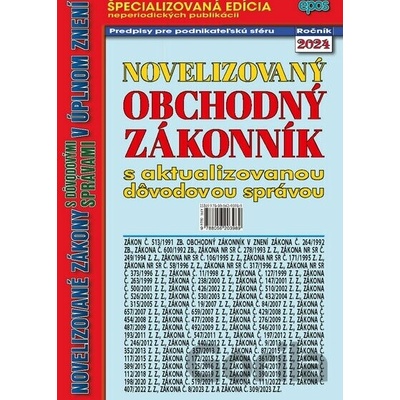 Novelizovaný Obchodný zákonník 9/2024