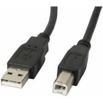 LANBERG Cable usb-a (m) ->usb-b (m) 2.0 1m black lanberg