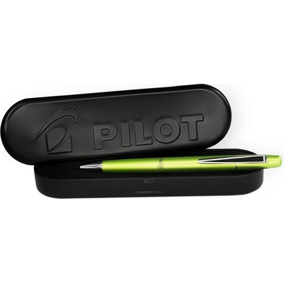 Pilot FriXion Clicker Luxury 07 zelené v kovové krabičce