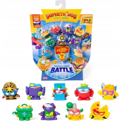 Super Things 14 Zings KAZOOM Power Battle 10 Pak Gold