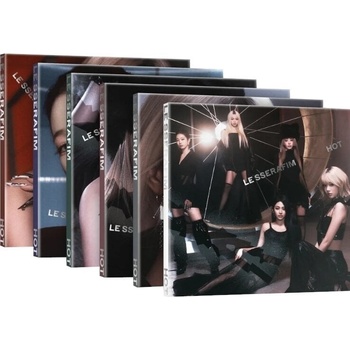 Le Sserafim - 5th Mini Album 'HOT' Compact Version (CD) (0198704298448)