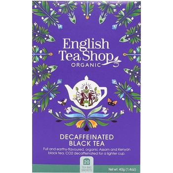English Tea Shop Černý čaj bez kofeinu Bio 20 x 2 g