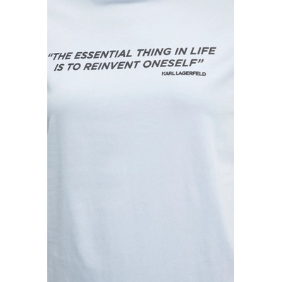 Karl Lagerfeld Памучна тениска Karl Lagerfeld (A1W17068)