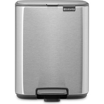 Brabantia Кош за смет Brabantia Bo Pedal 7L, Matt Steel Fingerprint Proof