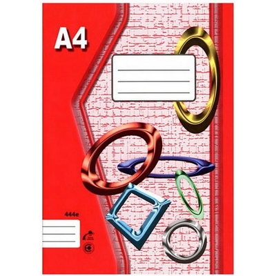 BRUDER Sešit 444 EKO A4 linka