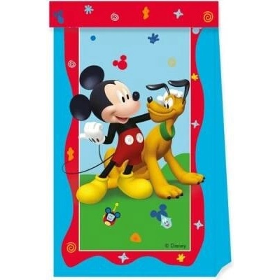 Procos Tašky papirové Mickey Rock The House 4 ks