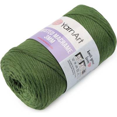 Pletací příze Twisted Macrame 250 g rozčesávací Varianta: 8 (787) zelená trávová, Balení: 1 ks 50207/122897/233408