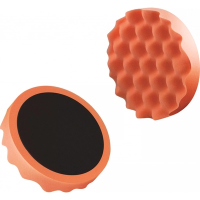 Boll 0030116 Profilovaná houbička na leštění na suchý zip střední - oranžová 150mm