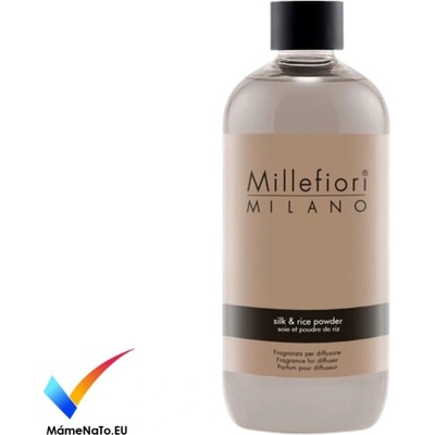 Millefiori Milano Silk & Rice Powder aroma náplň pro difuzér 500 ml – Hledejceny.cz