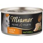 Miamor Feine Filets Naturell пиле & тиква 80 г