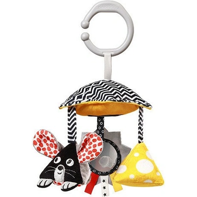 BabyOno Kontrastný kolotoč Mouse pre bábätko
