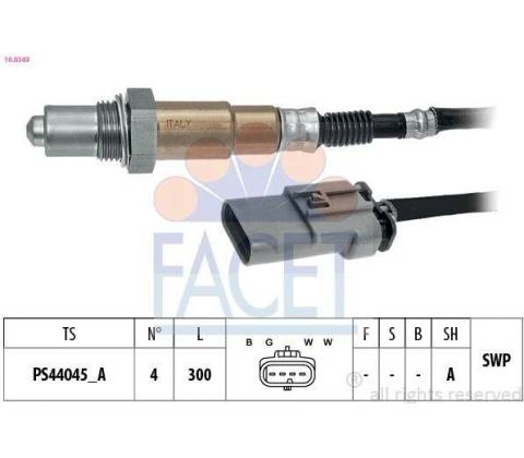 Lambda sonda FACET 10.8349 (108349)