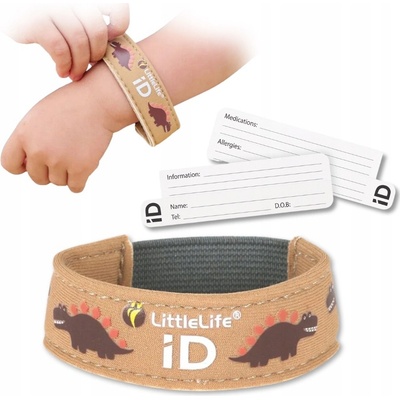 LittleLife pásek na ruku Safety iD Strap Butterfly – Zboží Dáma