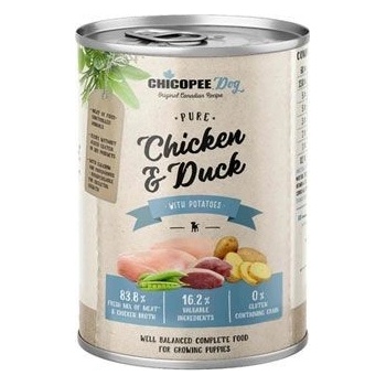 Chicopee Dog Junior Pure Chicken & Duck 400 g