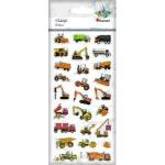 TITANUM Convex stickers soft construction machinery 26pcs