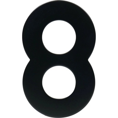 RN.95L.8.CE číslica "8" 95mm čierna Čierna