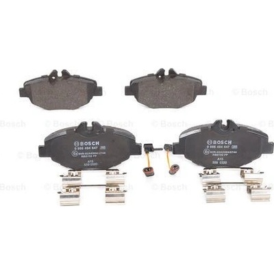 BOSCH Sada brzdových platničiek kotúčovej brzdy 0986494647