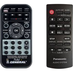 GENERAL Panasonic n2qayb001261, rx-d550, rx-d552 - дистанционно управление дубликат (n2qayb001261, rx-d550, rx-d552) Дистанционно