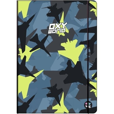 Oxybag Sešit PP Oxybook A5 Oxy world
