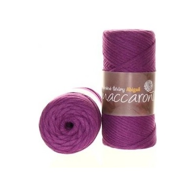Maccaroni Bavlněné šňůry 3 mm fuchsiová 37_506