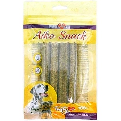 Cobbys Pet Aiko Snack Cruncher Stix pórovité dentálne tyčinky 60 g