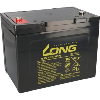 Long Aкумулаторна батерия Long KPH75-12NE, 12V, 75Ah за UPS (KPH75-12NE)