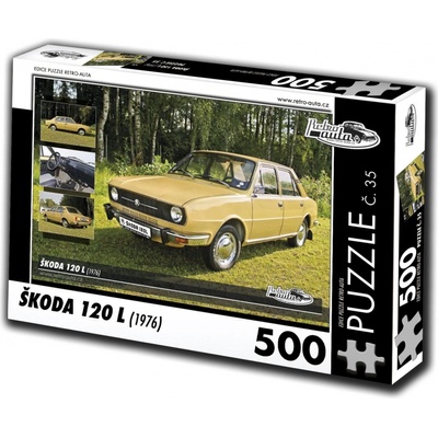 Retro-auta č. 35 Škoda 120 L 1976 500 dielov