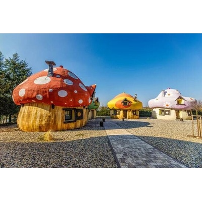 Netradiční rodinný pobyt s polopenzí v kouzelné Houbičkové vile Hotelového resortu JESENICE na 1 noc