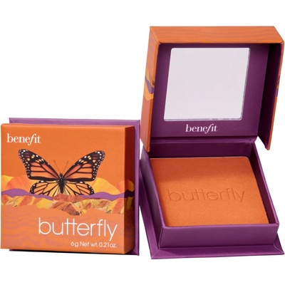Benefit Butterfly Wanderful World Púdrová lícenka Golden Orange 6 g