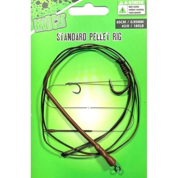 MadCat Náväzec Standard Pellet Rig Suspending 0,95 mm 65 cm 2/0