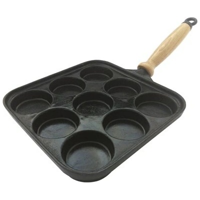 Panvica - Lívanečník pre 9 ks 26 x 26 cm hliníková