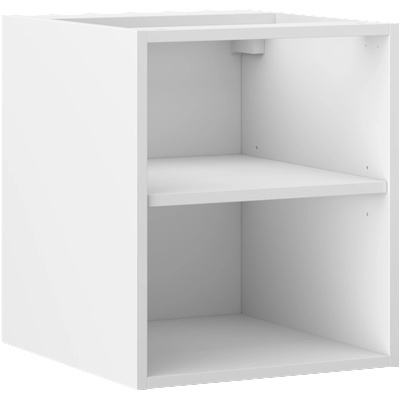 Mexen Box-A отворен шкаф с рафт 40 см, бял мат - 91AX2-0400-470-0-01 (91AX2-0400-470-0-01)