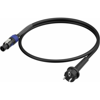 Neutrik 1036411 napájací prepojovací kábel čierna 3 m