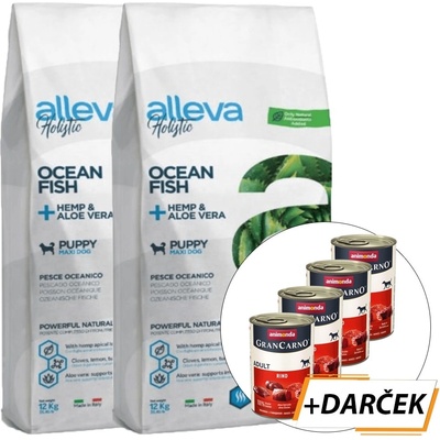 Alleva Holistic Puppy Mini Ocean Fish 12 kg