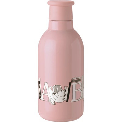 Rig Tig Termofľaša MOOMIN ABC 500 ml lososová nerezová oceľ