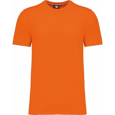 WK Designed To Work WK 306 pánské tričko s krátkým rukávem oranžová