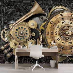 Art Gift Decor Фототапет Часовников механизъм